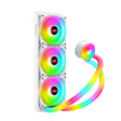 COOLMOON AS360 Magic Diamond Edition Computer Cooler ARGB Water Cooling Light Integrated CPU Radiator(White) - free shipping - PMC TechLife - Order now!