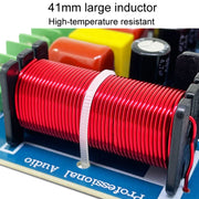 RCEDA-410 Two High One Medium One Low 4-Way Speaker Crossover Audio Modification Divider