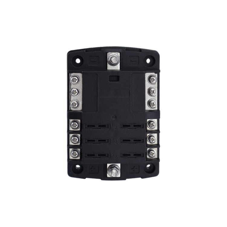 6-Way LED Indicator Fuse Box Socket For RV And Yacht, Set: Configuration 1