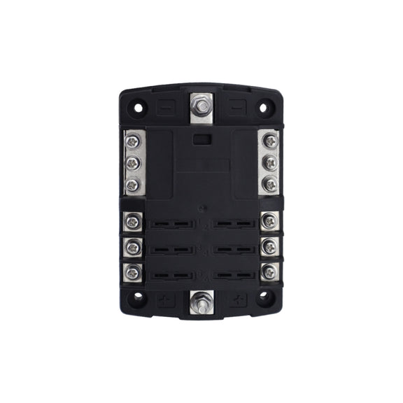 6-Way LED Indicator Fuse Box Socket For RV And Yacht, Set: Configuration 2