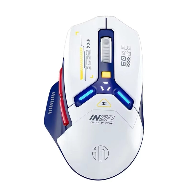 Inphic IN9 Tri-mode Wireless Bluetooth Gaming Office Computer Mouse(Blue)