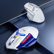 Inphic IN9 Tri-mode Wireless Bluetooth Gaming Office Computer Mouse(White)