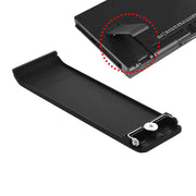 For Nintendo Switch Console 2pcs Replacement Kickstand Back Shell Holder(White)