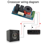 SP-122 120W Single Pure Midrange Crossover Board Hi-Fi Speaker Conversion Divider