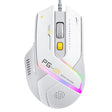 Inphic PG1 RGB Light Emitting Computer Gaming Wired Mouse(White) - free shipping - PMC TechLife - Order now!