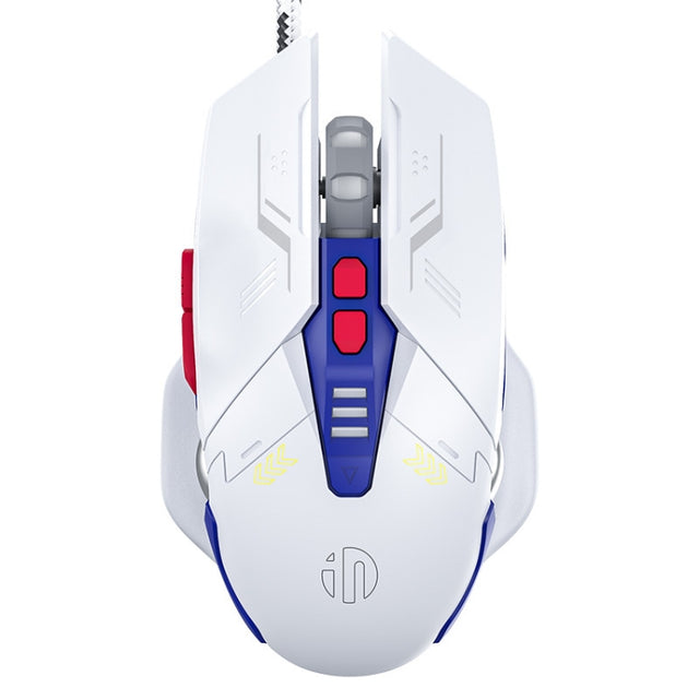 Inphic W9P Glowing Computer Gaming Wired Mouse(Silent Version)