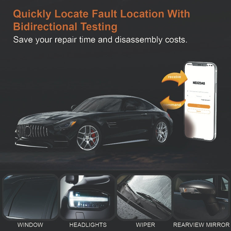 HUMZOR OBD2 Bluetooth Online Car Battery Pack Voltage Detection