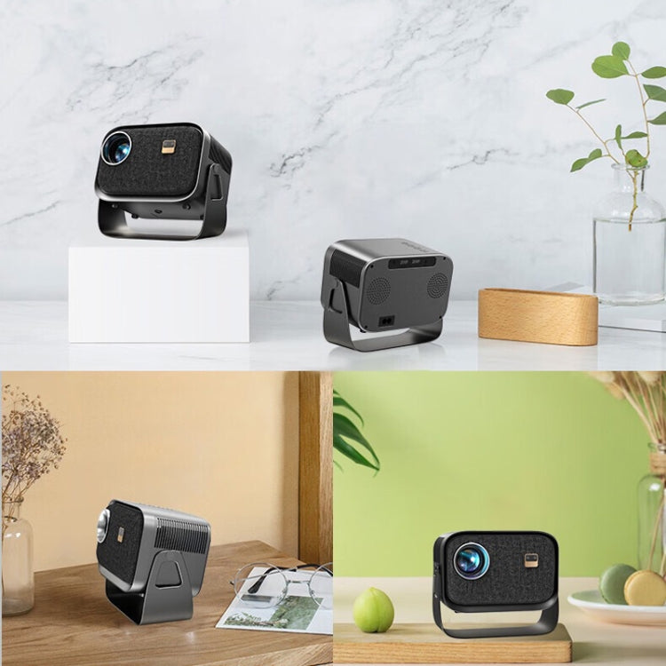 Android 4K HD Version Portable Mini Projector Smart Home Theater(US Plug)