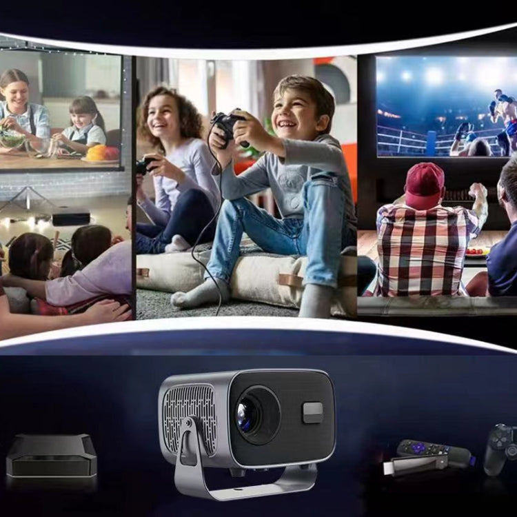 4K Smart Android Portable Projector UK Plug