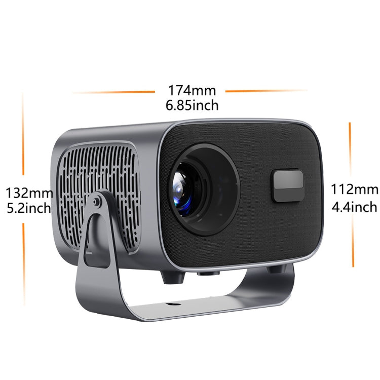 4K Smart Android Portable Projector UK Plug