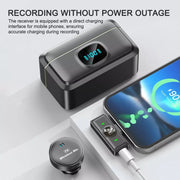 USB-C / Type-C Wireless Lavalier Button Microphone With Magnetic Suction & Back Clip Design