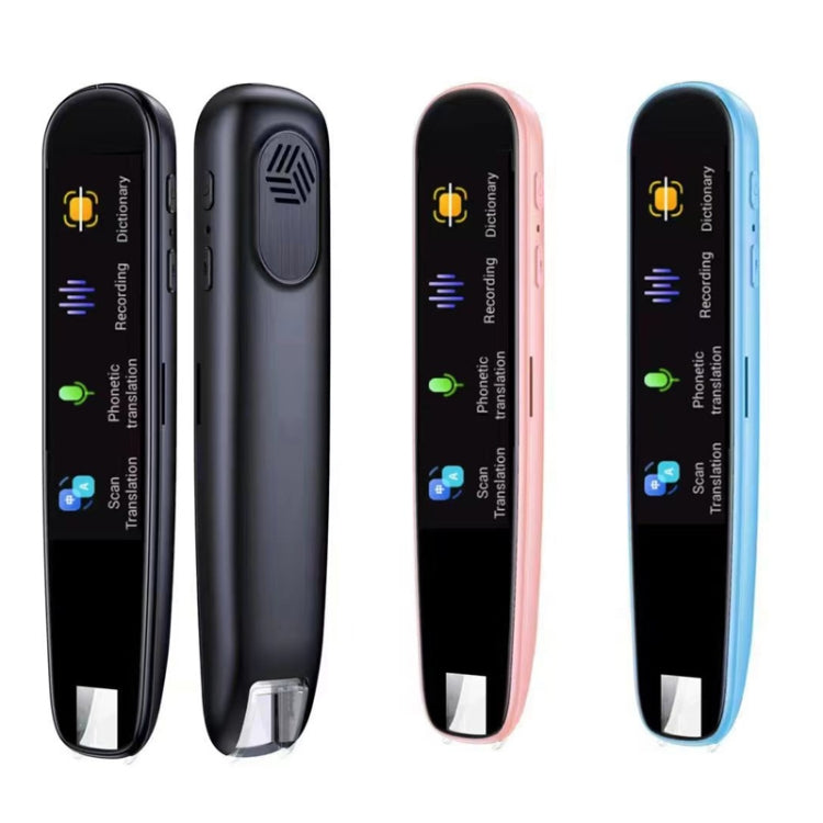 International Version Multi-language Camera Scanning Offline Translation Pen(Black)