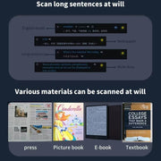 International Version Multi-language Camera Scanning Offline Translation Pen(Black)