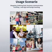 International Version Multi-language Scanning Offline Intelligent Simultaneous Translation Pen(White)