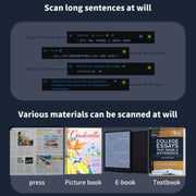 International Version Multi-language Scanning Offline Intelligent Simultaneous Translation Pen(White)