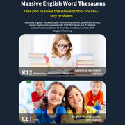 International Version Multi-language Scanning Offline Intelligent Simultaneous Translation Pen(White)