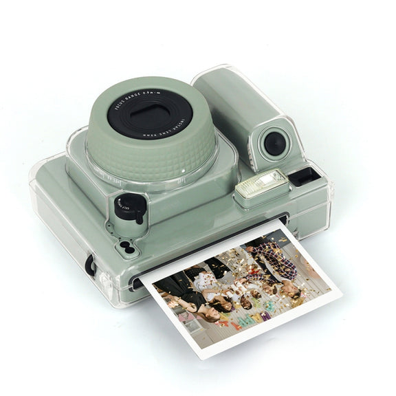 For Fujifilm Instax WIDE 400 Durable Scratch-Resistant Drop-Resistant PC Storage Case(Transparent)