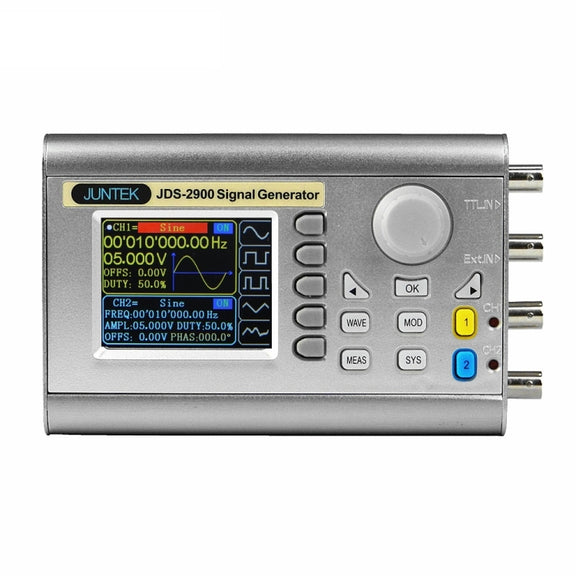 JUNTEK Programmable Dual-Channel DDS Function Arbitrary Waveform Signal Generator, Frequency: 30MHz(UK Plug)