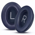 For BOSE QC45 1pair Headphone Sponge Earmuff Leather Cover(Navy Blue) - Earmuff & Pad by PMC TechLife | Online Shopping South Africa | PMC TechLife | Buy Now Pay Later Mobicred