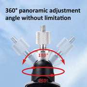 All-Metal Structure Projector Stand With Gimbal Supports 360-Degree Rotation