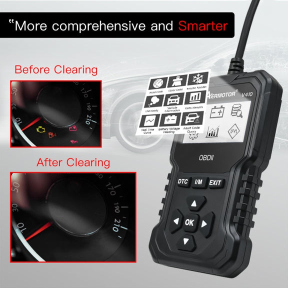 AERMOTOR Car Fault Diagnostic Instrument ELM327 Engine Fault Detection Tool(V410)