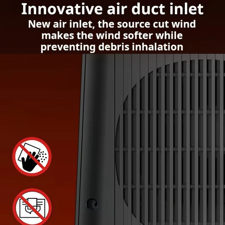 E03 Desktop PTC Heater Dynamic Flame Light Warmer US Plug