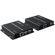 200m HDMI KVM IP Network Cable Extender H.264 Mouse Keyboard Extender EU Plug(Black) - Amplifier by PMC TechLife | Online Shopping South Africa | PMC TechLife | Buy Now Pay Later Mobicred