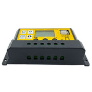 10A 12V/24V Simple Solar Controller Light Time Control Solar Panel Regulator Controller With USB