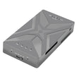 Dual M.2 NVME SSD RAID Array Mobile Hard Drive Enclosure Type-C USB3.2 GEN2x2 20G 586R(Dark Gray) - HDD Enclosure by PMC TechLife | Online Shopping South Africa | PMC TechLife | Buy Now Pay Later Mobicred