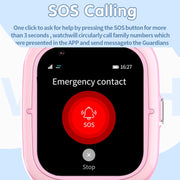 4G Kids Smart Phone Positioning Watch IP67 Water-resistant / Video / Voice Calling(Blue)