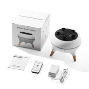 Dynamic Multi-Spray Aromatherapy Diffuser With Colorful Lights Remote Control Humidifier US Plug(V80 Spit Circle Upgrade Model)