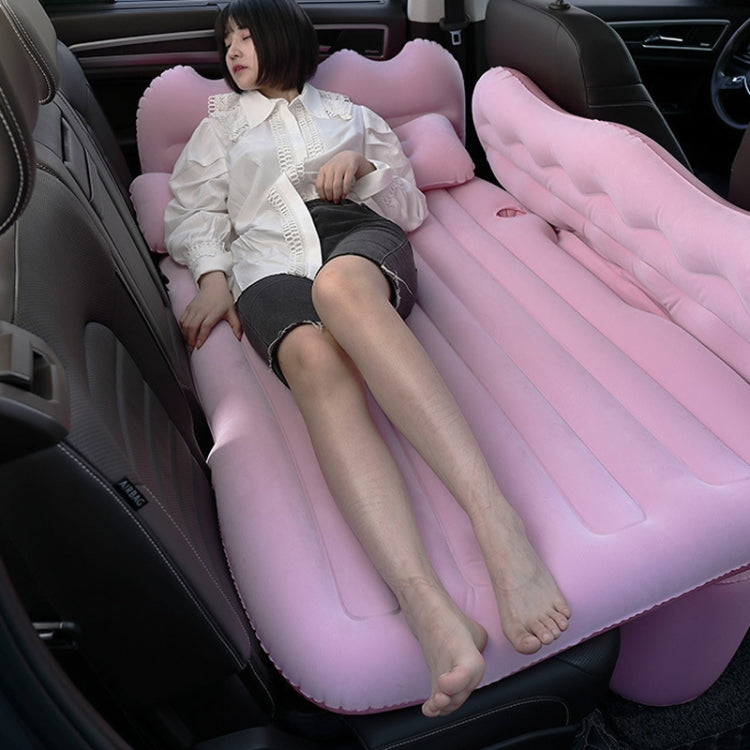Car Inflatable Bed Multifunctional Outdoor Camping Sleeping Mat, Color: Gray