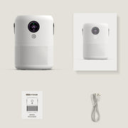 HX830 Smart Digital Display UV Ultraviolet Sterilization Desktop Negative Ion Air Purifier(White)