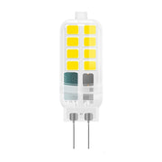 G4 AC/DC12V 3W Flicker-free Replacement LED Halogen Lamp Beads, Light Color: Cold White(Transparent Cover)