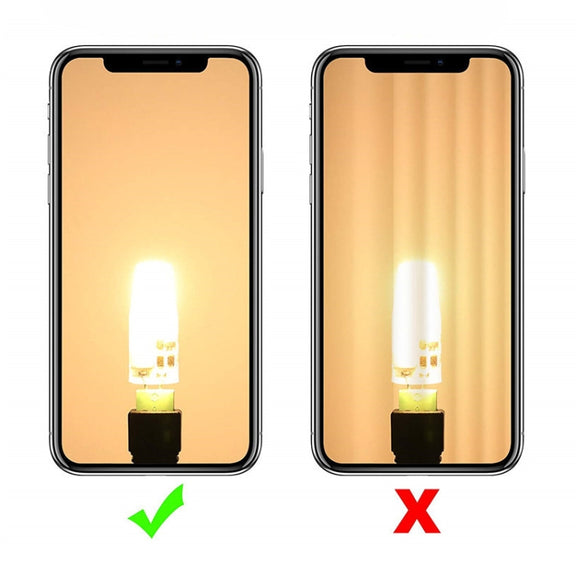 G4 AC/DC12V 3W Flicker-free Replacement LED Halogen Lamp Beads, Light Color: Natural White(Milky White Cover)