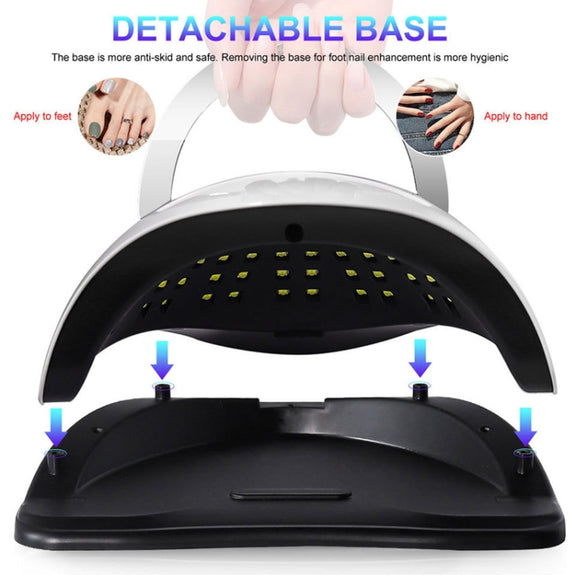 X19Max UV LED Nail Drying Lamp High Power 320W Quick Drying Nail Polish Gel Nail Dryer Light(US Plug)