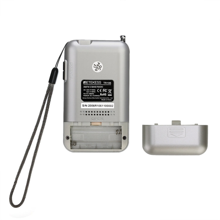 RETEKESS TR106 Portable Radio With Sleep Timer