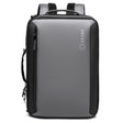 Ozuko Business Laptop USB Backpack Men Schoolbag(Dark Gray) - free shipping - PMC Jewellery - Order now!