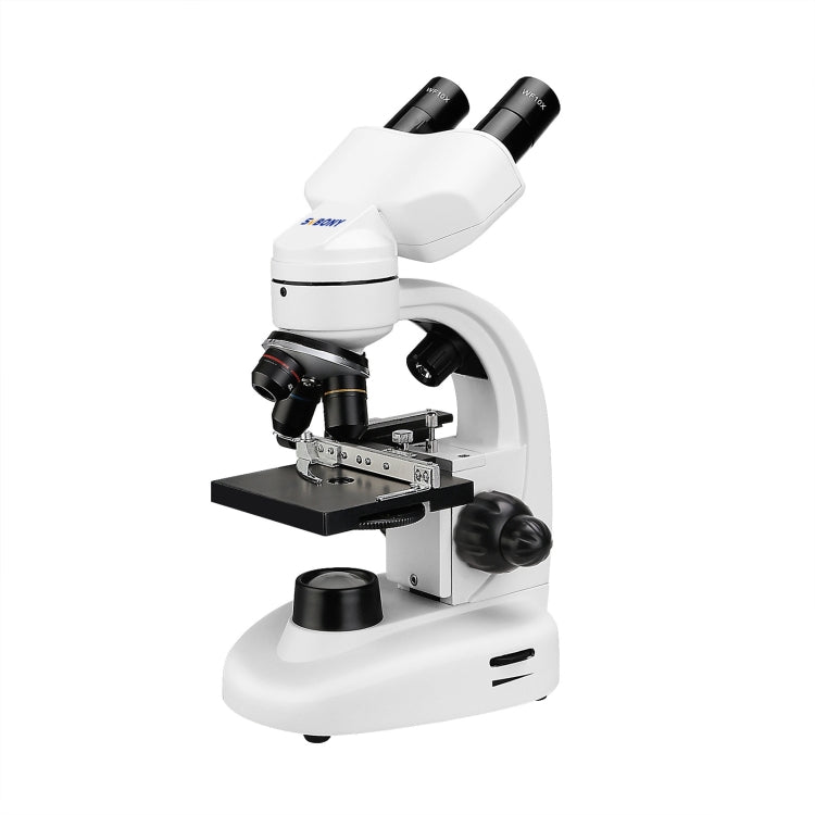 SVBONY SV605 40-1600X Compound Binocular Microscope, Adapter: EU Plug