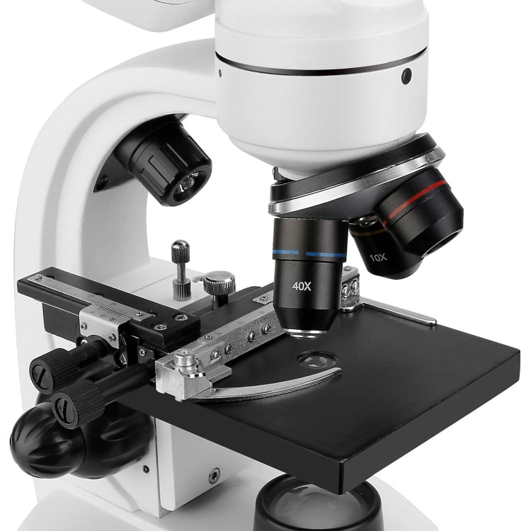 SVBONY SV605 40-1600X Compound Binocular Microscope, Adapter: EU Plug