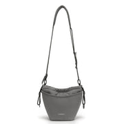 Cwatcun D159 Cloud Drawstring Camera Bag Shoulder Crossbody Photo Bag(Gray)