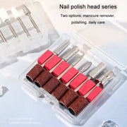 A138-2 Manicure Grinding Heads Set Nail Polishers Accessories Nail Tools