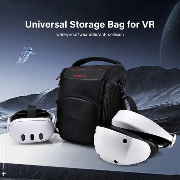 STARTRC GAMES VR Universal Storage Bag Handheld Crossbody Bag(Black)
