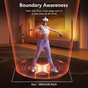 STARTRC GAMES VR Glasses Sport Game Simulation Floor Mat(Purple)