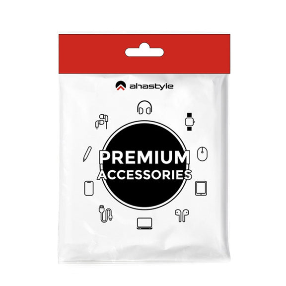 For Airpods 4 AhaStyle WG163 Earphone Drop-Proof Dust-Proof Silicone Protective Case With Cleanning Pen(Black)