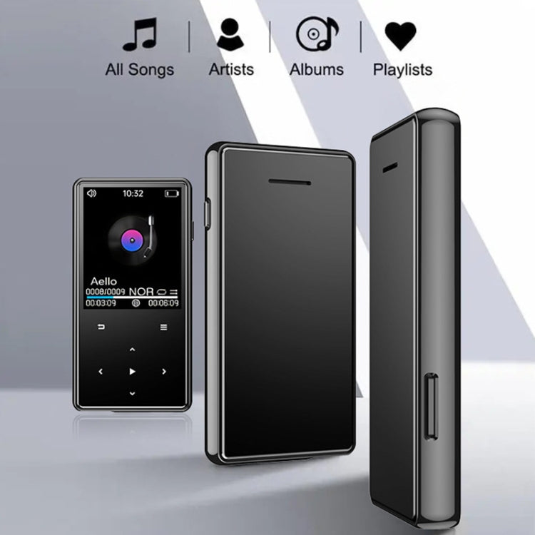 Bluetooth MP3/MP4 Music Player Portable Walkman, Memory: 16GB(Black)