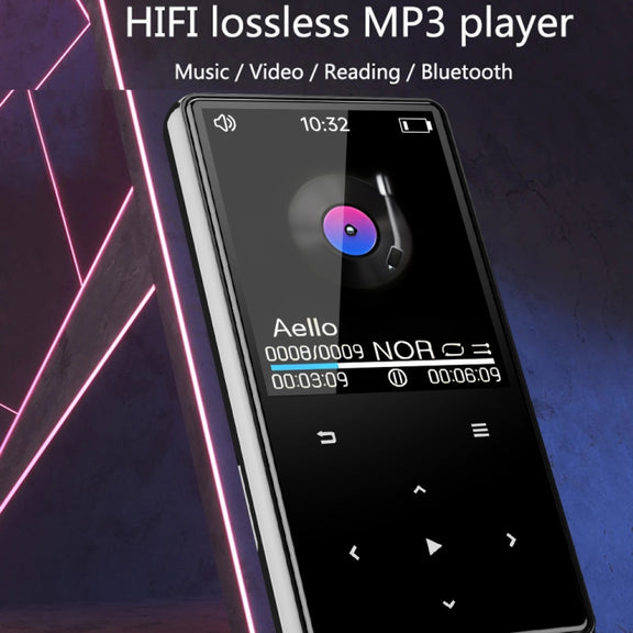 Bluetooth MP3/MP4 Music Player Portable Walkman, Memory: 16GB(Black)