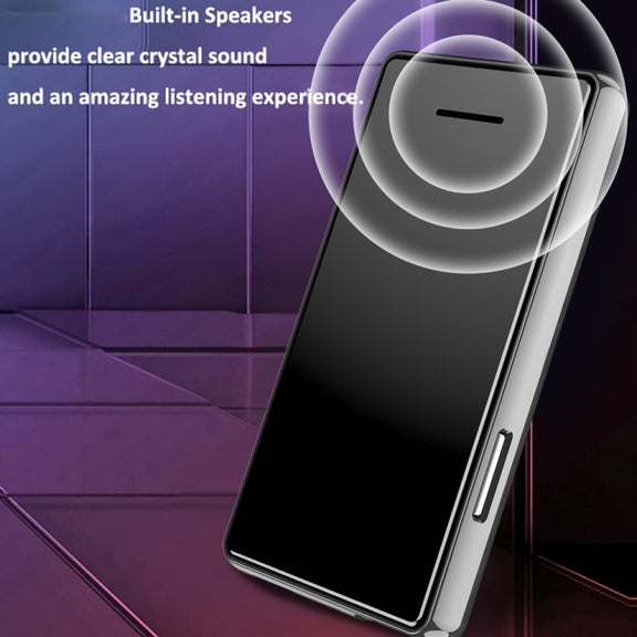 Bluetooth MP3/MP4 Music Player Portable Walkman, Memory: 16GB(Black)