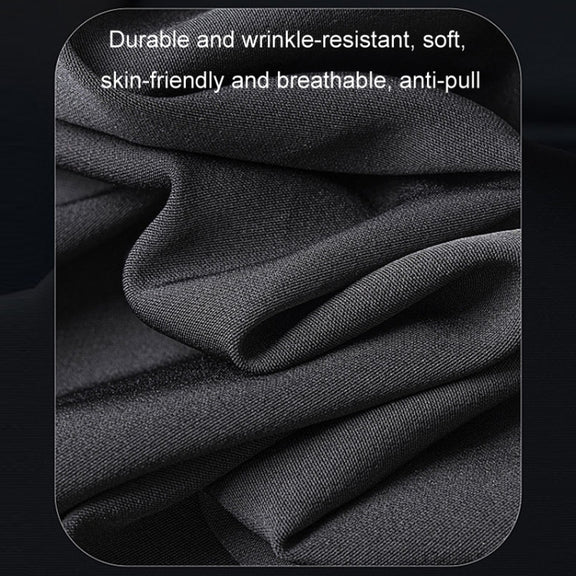 Multifunctional Car Memory Foam Adjustable Lumbar Support, Color: Classic Dark Blue