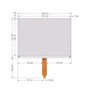 Waveshare 13.3inch 960��680 Pixels SPI Communication E-Ink Display, Spec: Module Version
